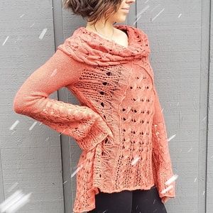NWT Free People Wool Knitted Dress Sweater